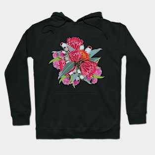 Protea & Eucalyptus Pattern Hoodie